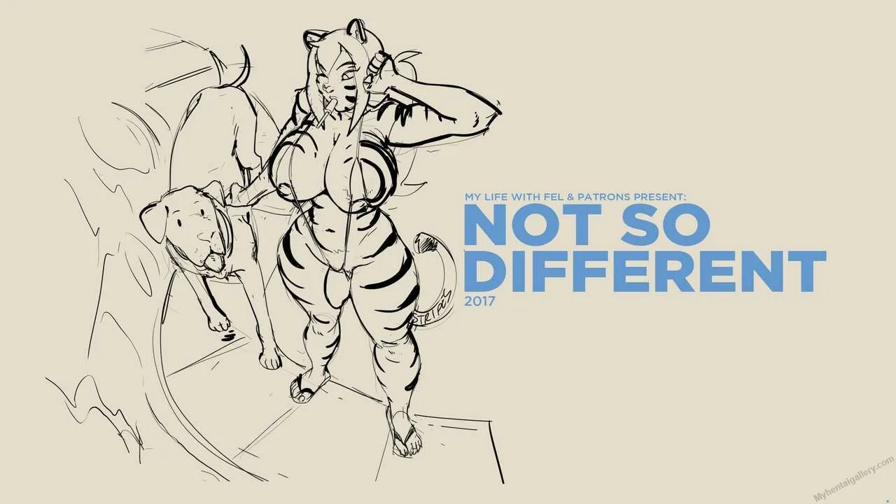 Not So Different 1 porno comics Cover