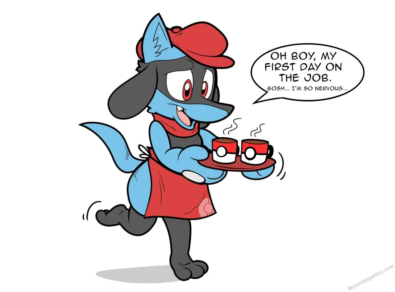 Riolu's New Job! porno comics
