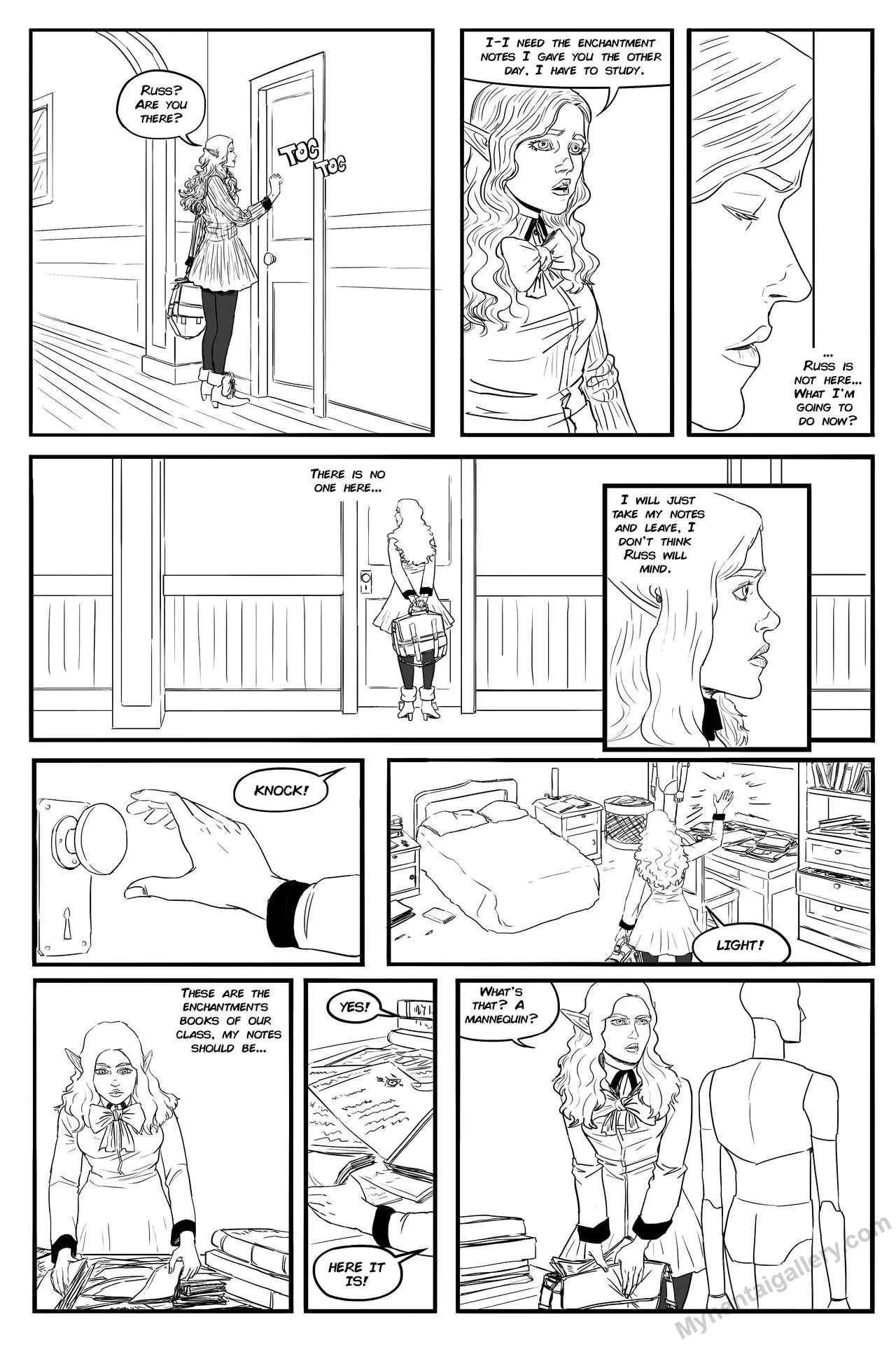 Kiwa's Enchantment Notes porno comics Cover