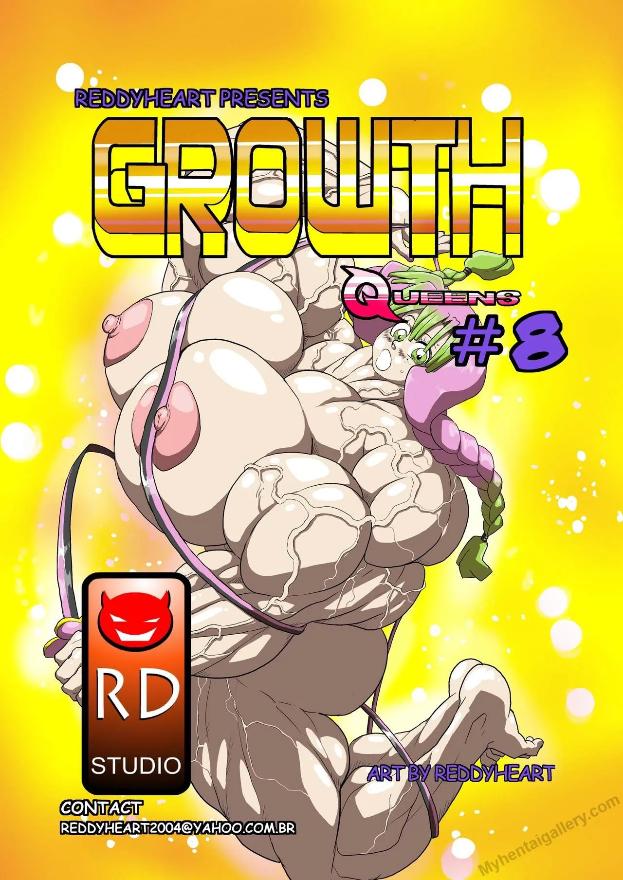 Growth Queens 8 porno comics Cover