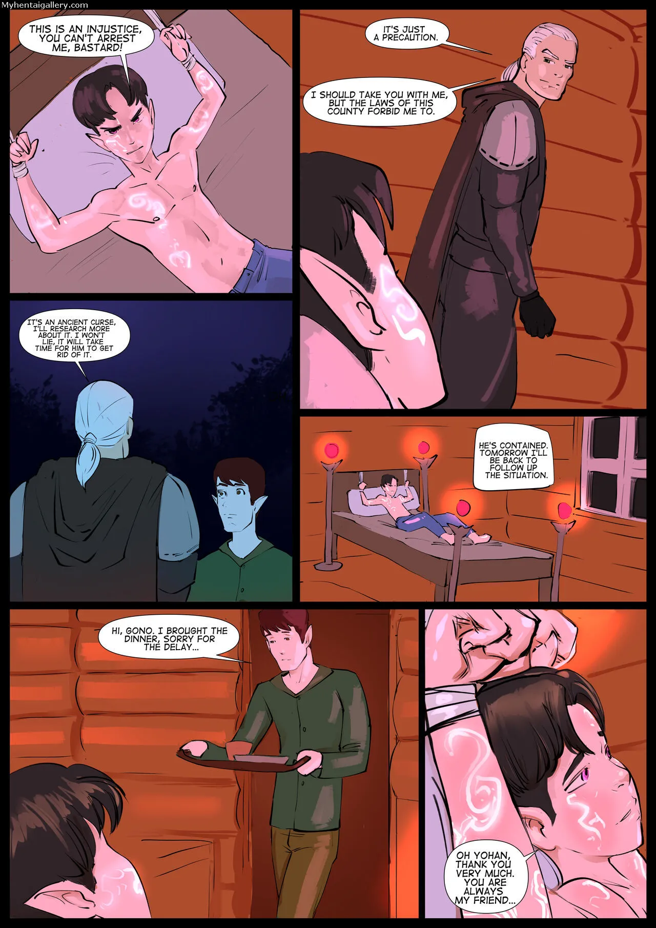 Researching The Ancient Curse porno comics
