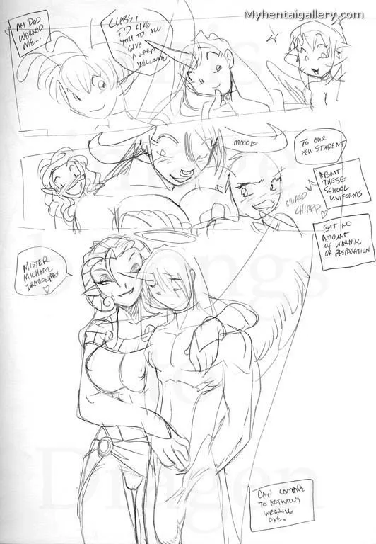 Michael Makes New Friends porno comics Cover