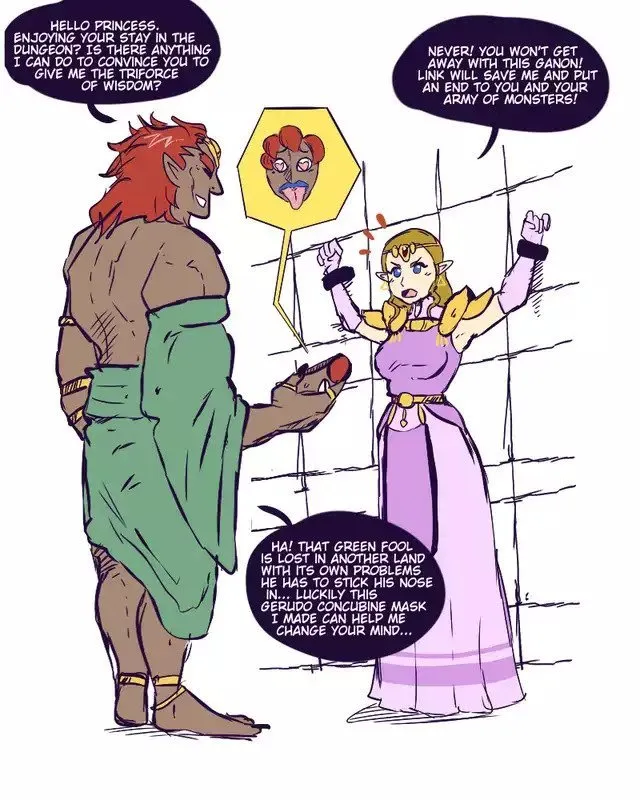 Gerudo Concubine Mask porno comics