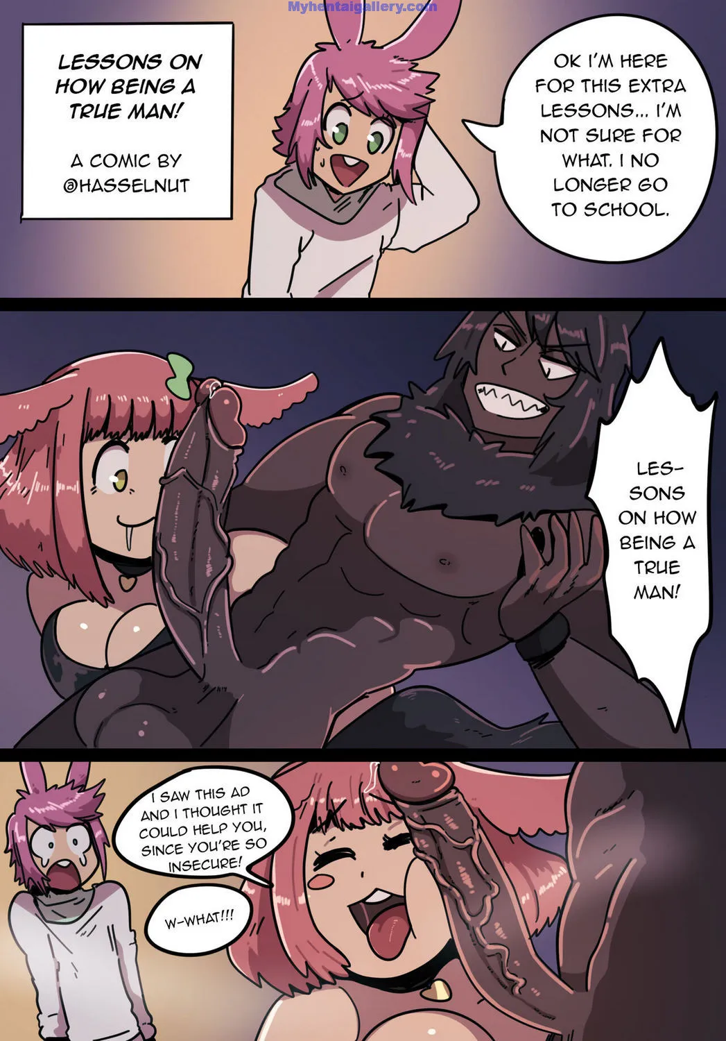 Lessons On How Being A True Man! porno comics