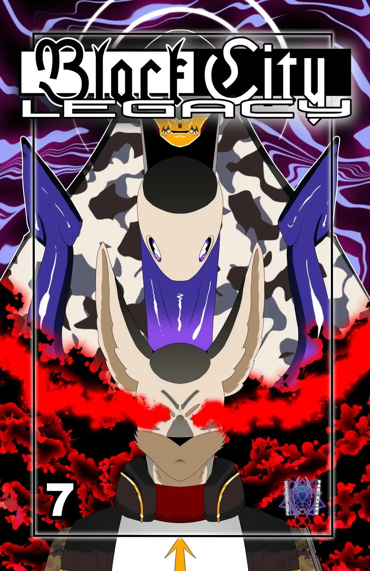 Black City Legacy 7 porno comics Cover