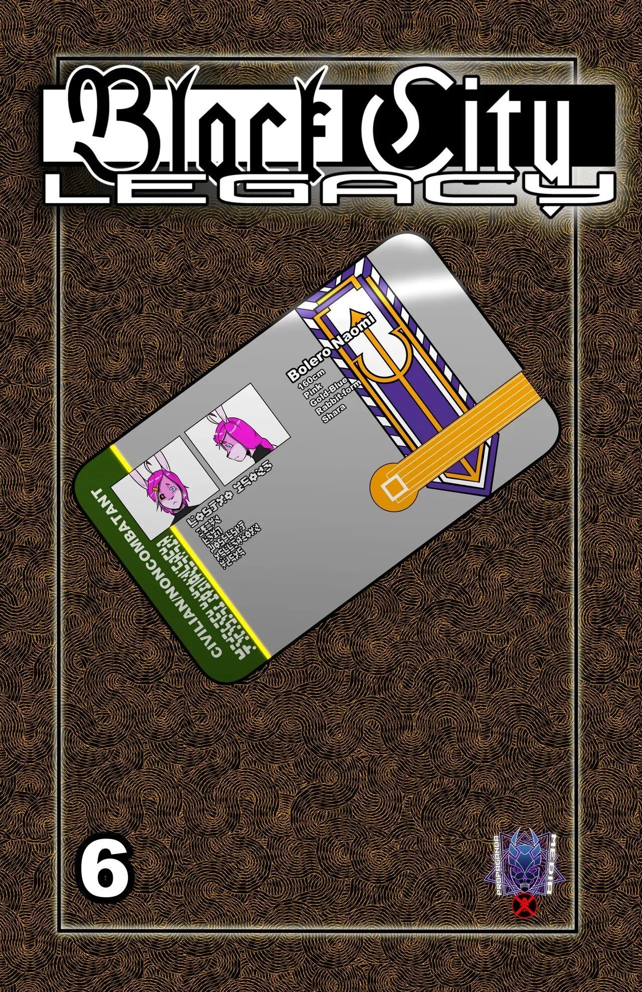 Black City Legacy 6 porno comics Cover