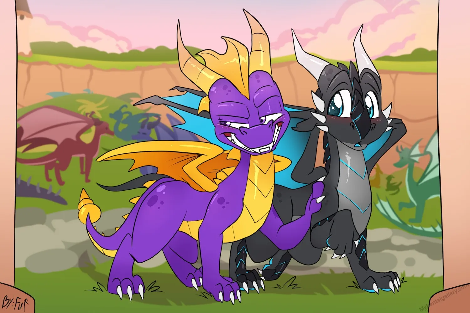 Spyro's Slut porno comics