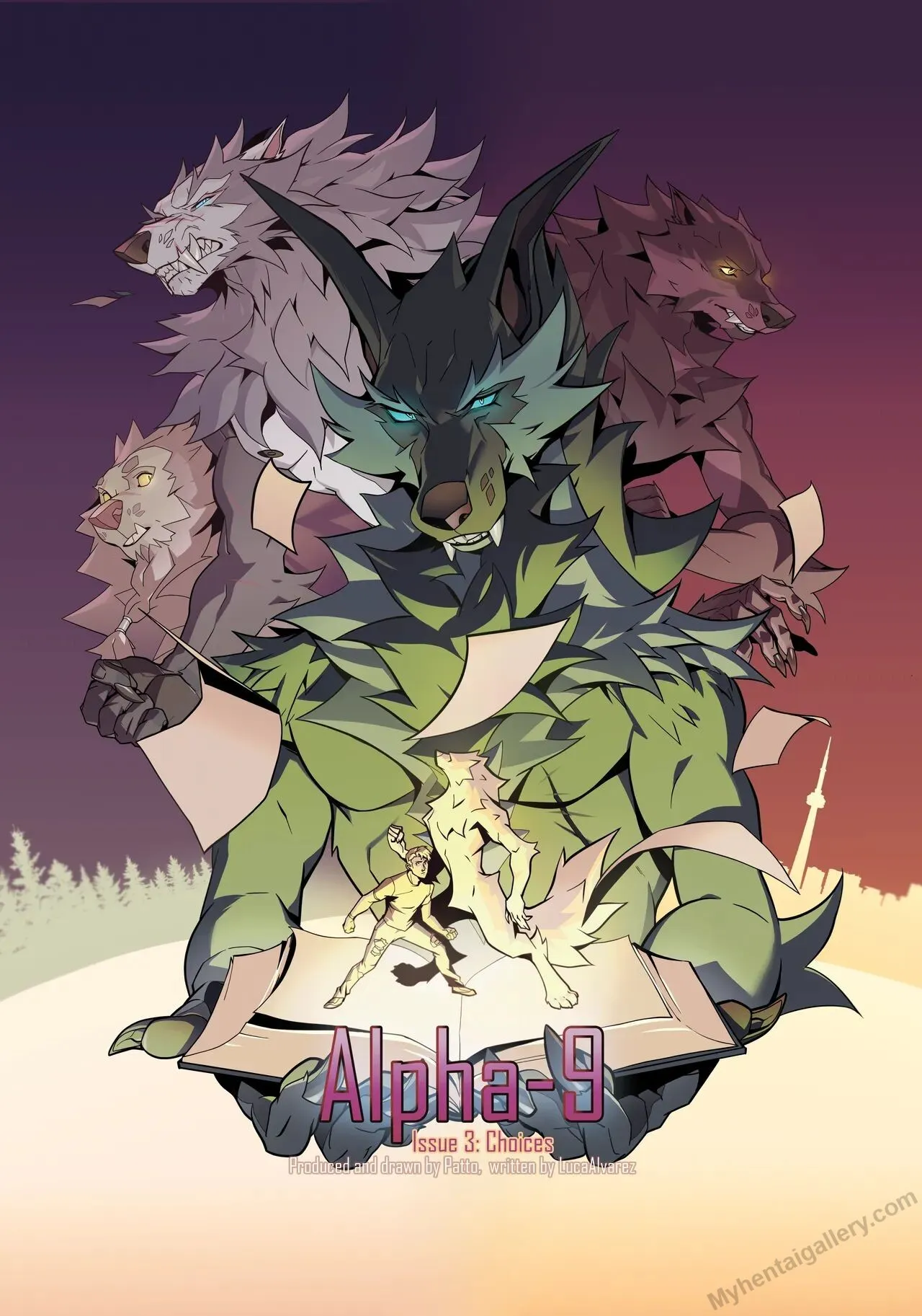 Alpha-9 3 porno comics