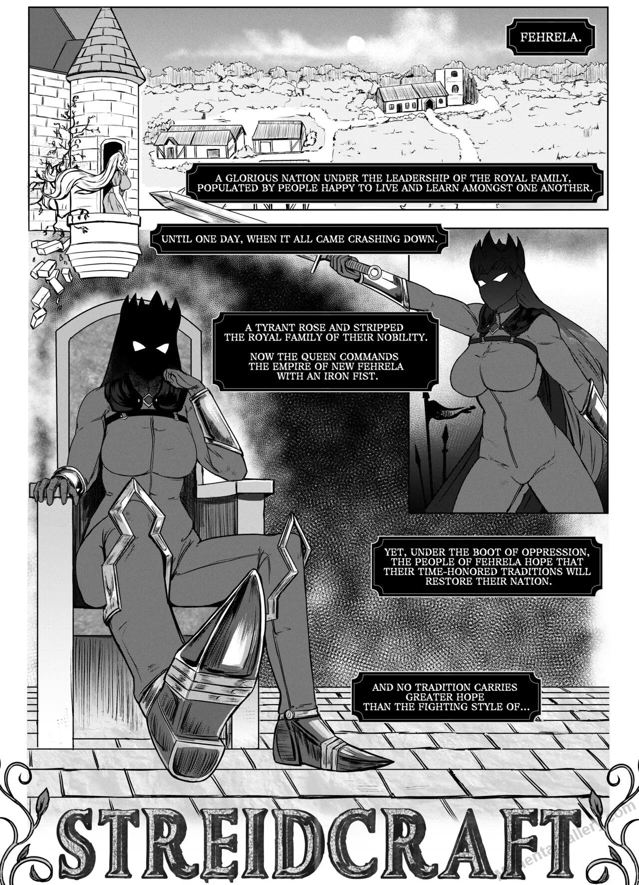 Streidcraft 1 - The Portal porno comics Cover