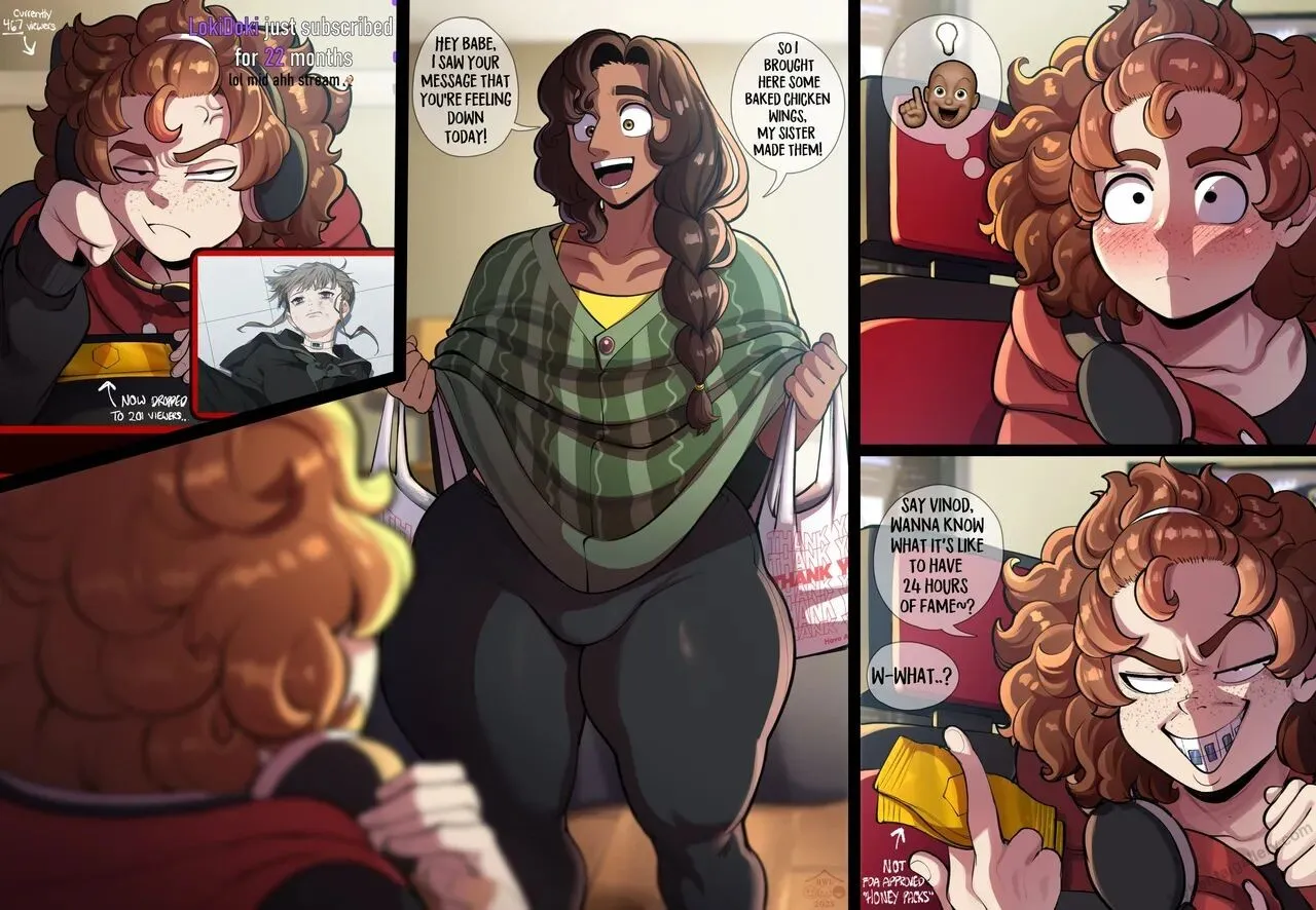 Honey Packs Clout porno comics Cover
