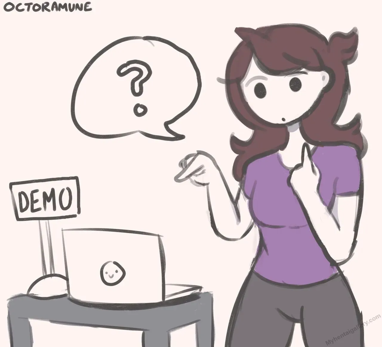 Hypno Laptop porno comics