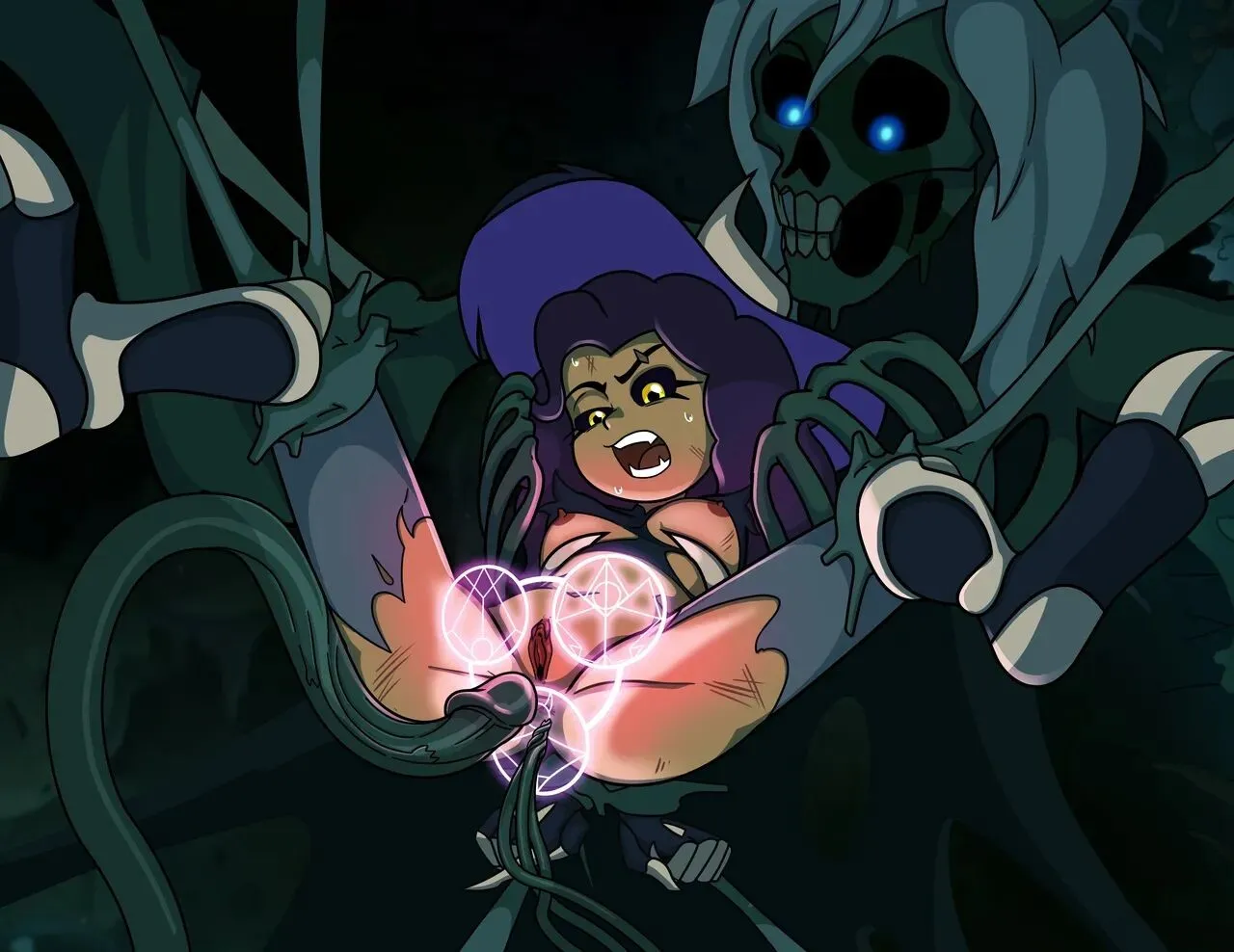 Luz's Rape porno comics Cover