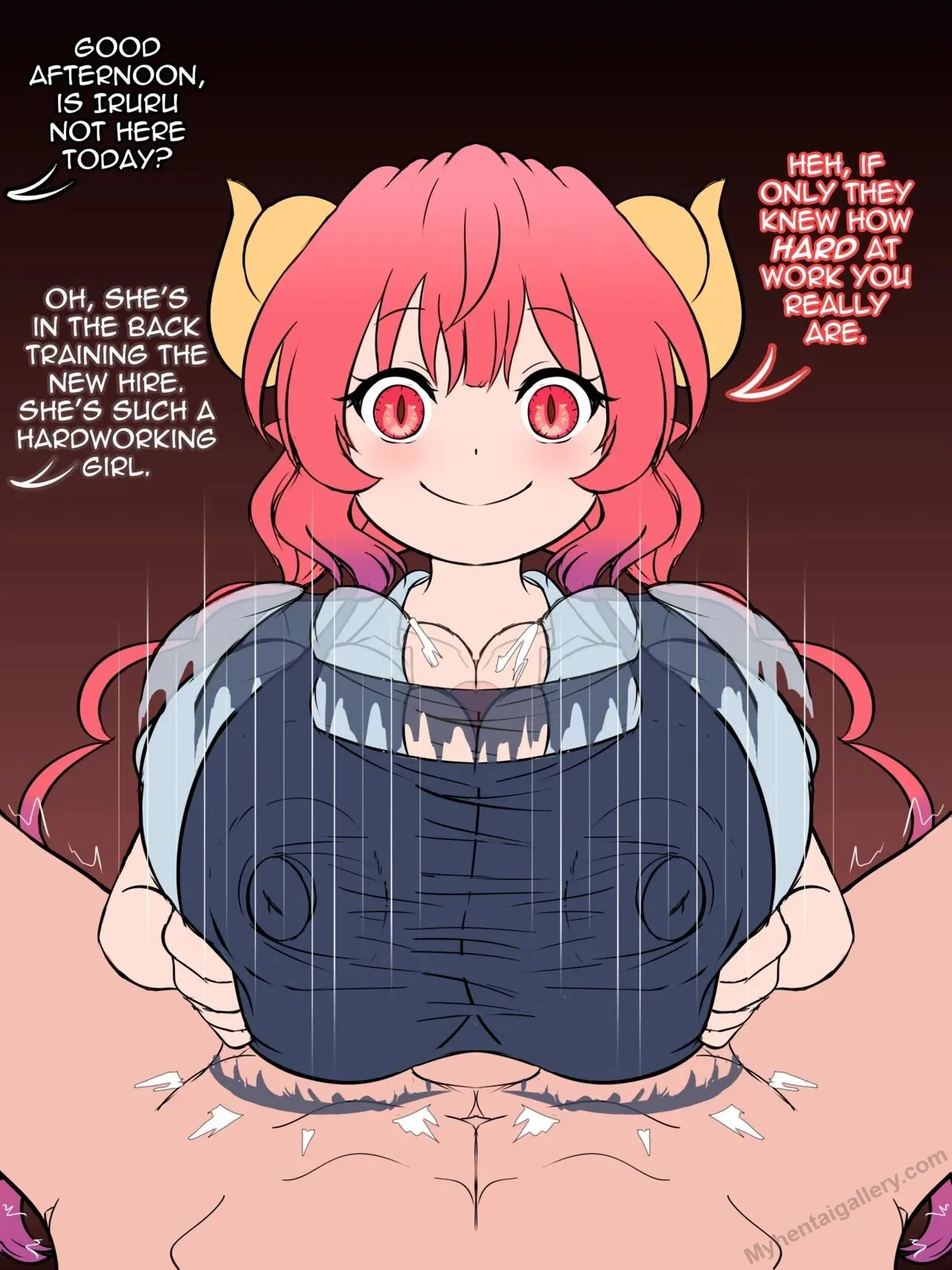 Ilulu BE Paizuri porno comics Cover