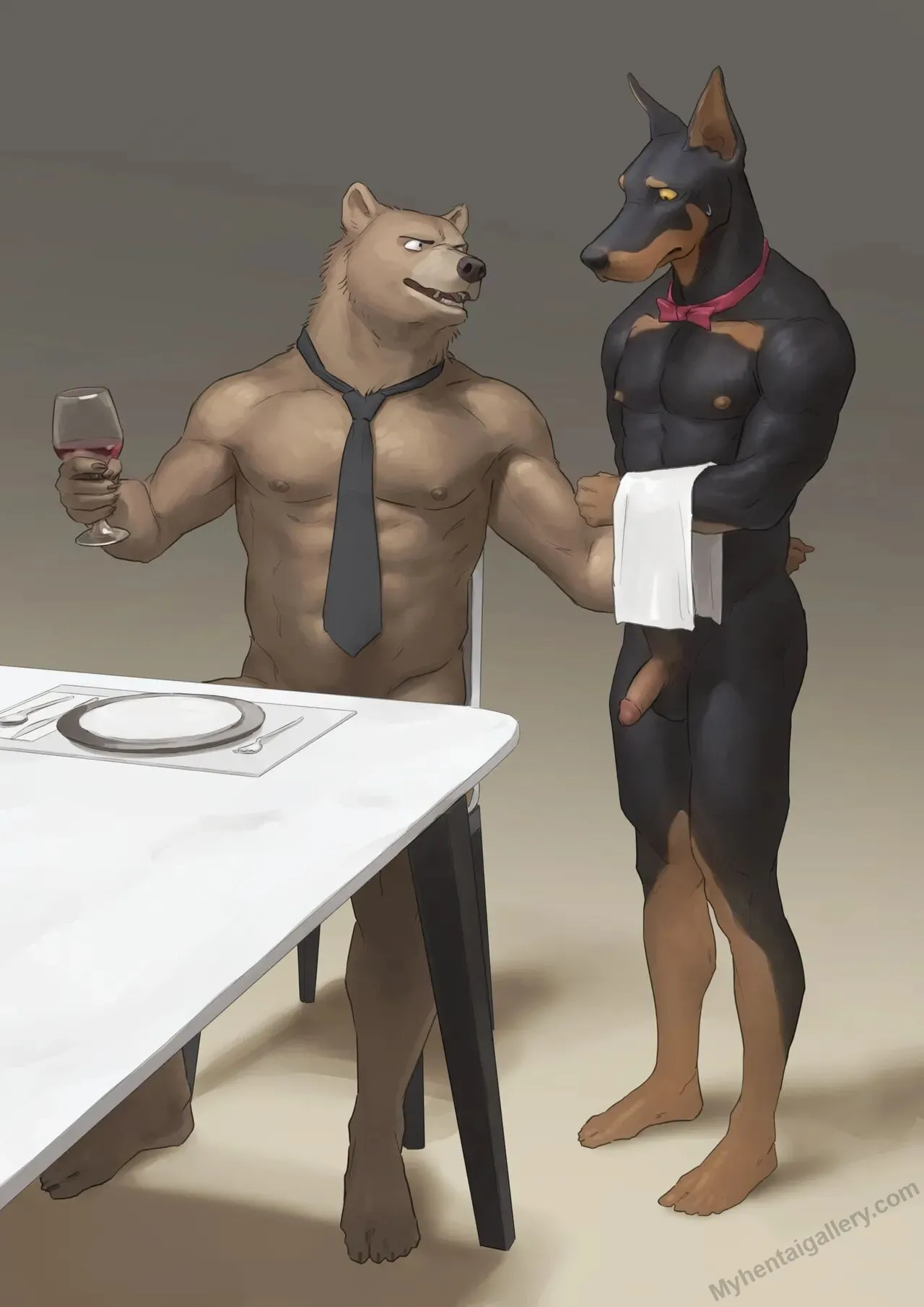 Fine Dining porno comics