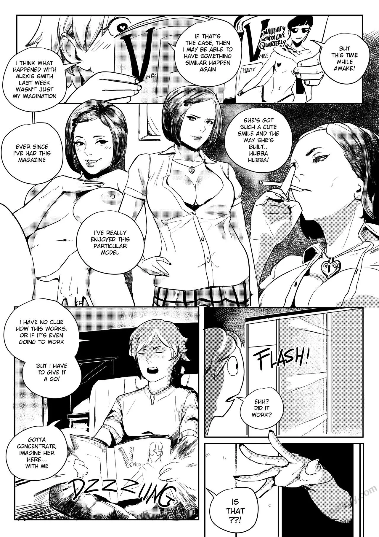 My Skinsuit Is A Centerfold porno comics