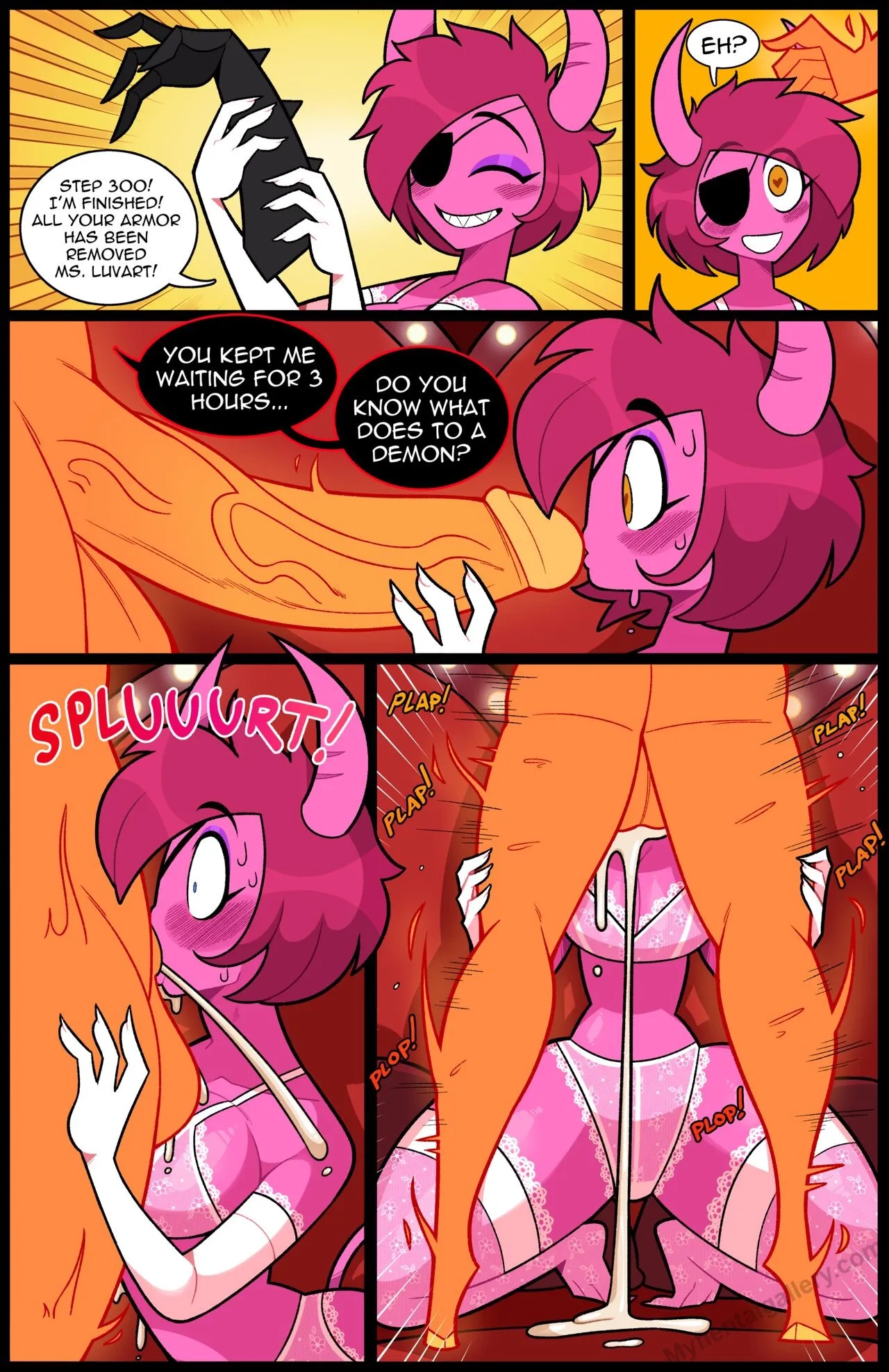 Luvart And Pumpkin porno comics