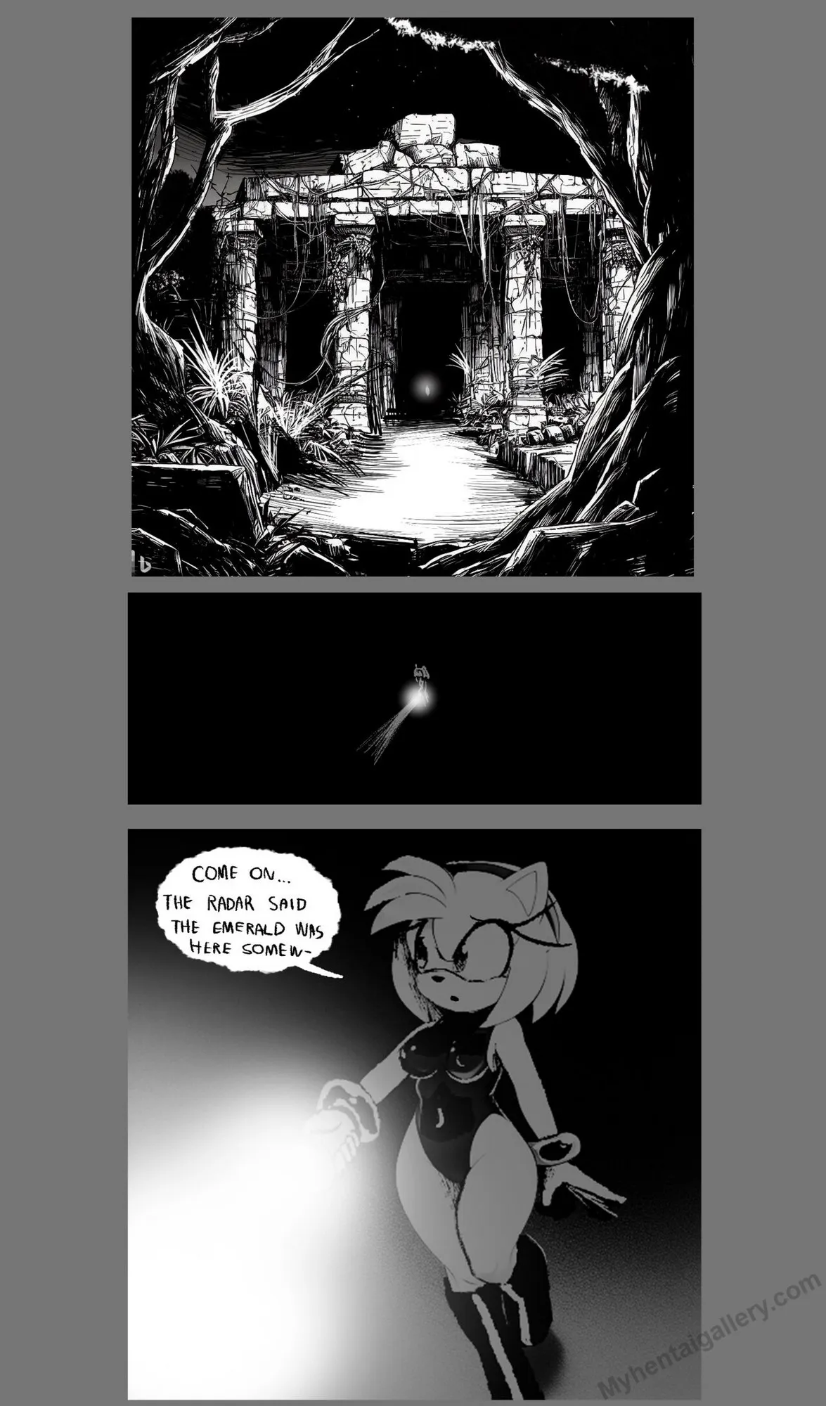Amy Rose Possessed porno comics Cover