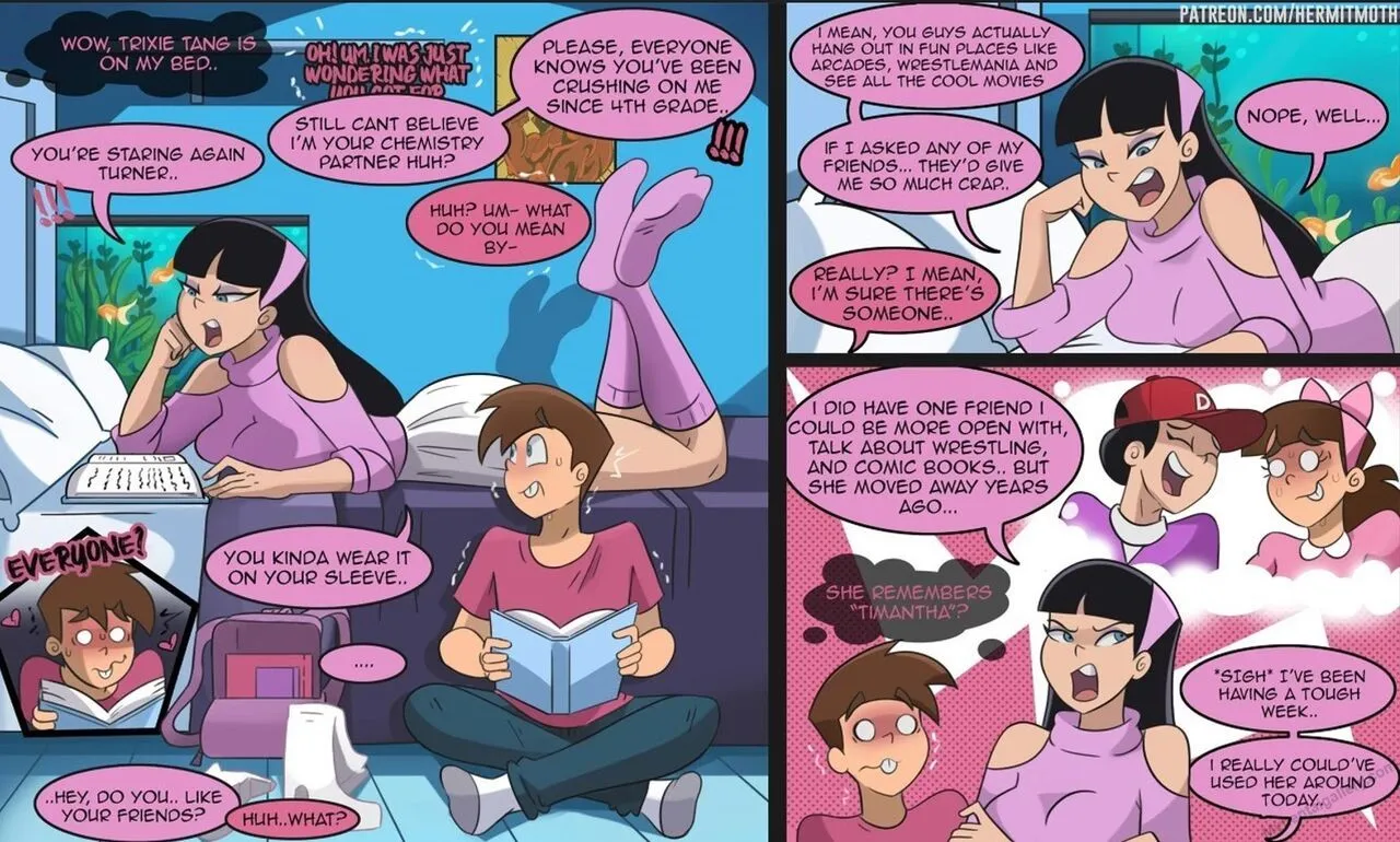 Gosh You're So Pretty porno comics Cover