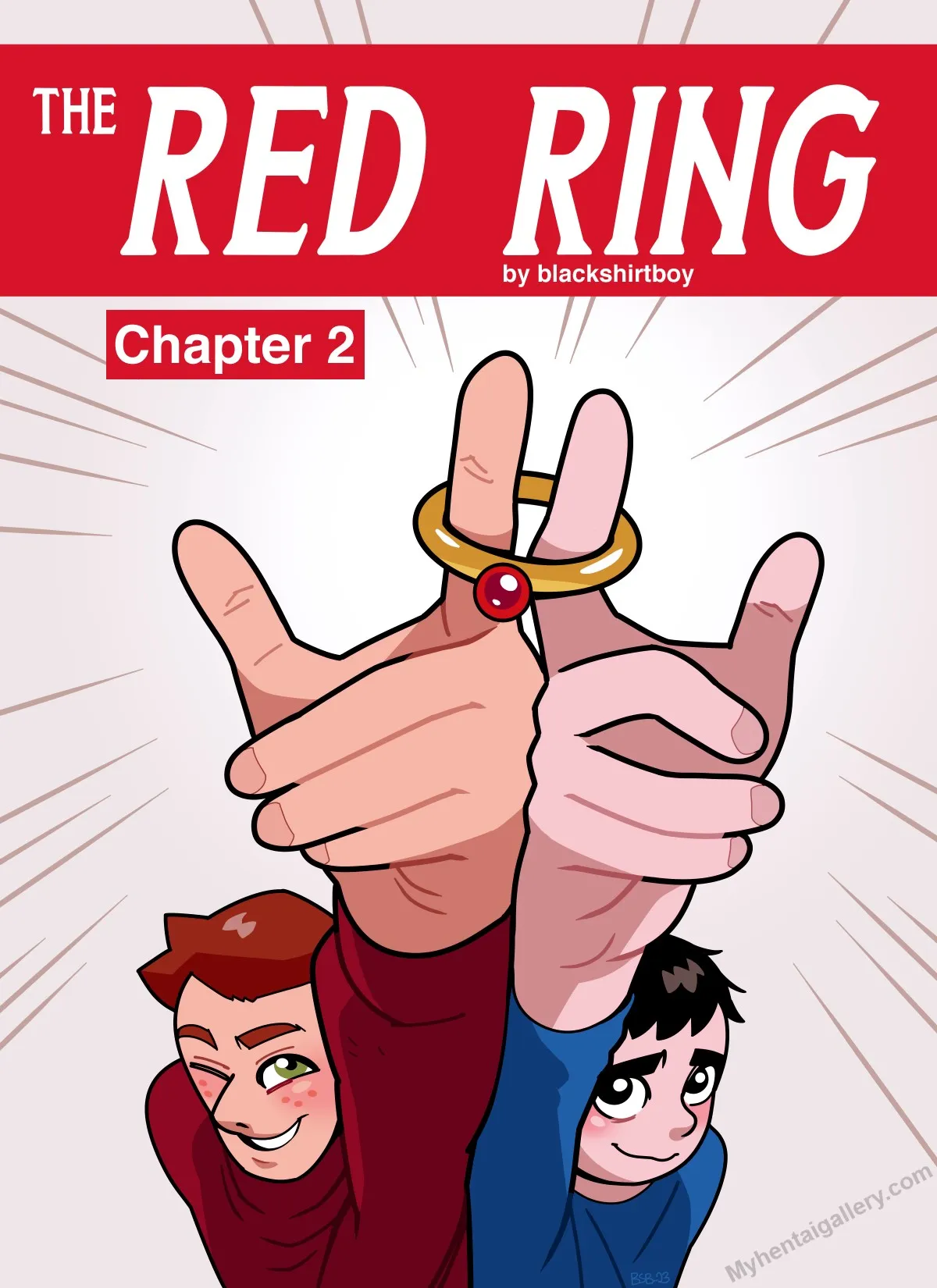 The Red Ring 2 porno comics Cover