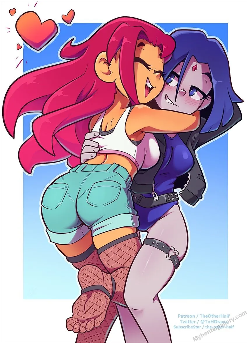 Teen Titans Go To The Movies porno comics Cover