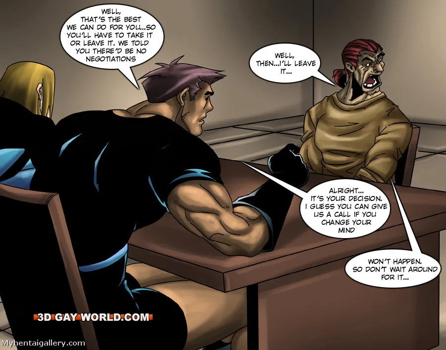Flamboyant Four 6 porno comics