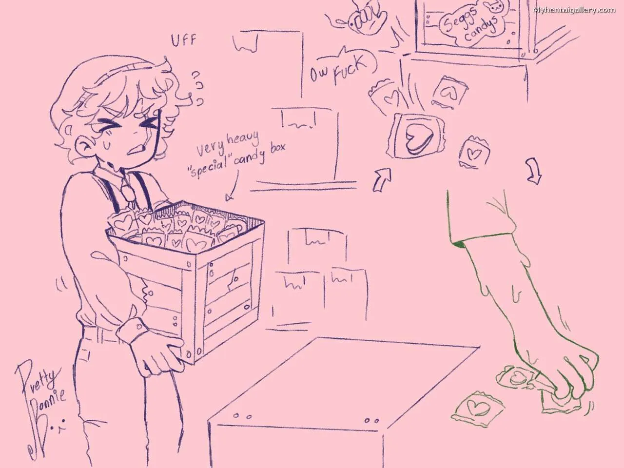 Soft porno comics
