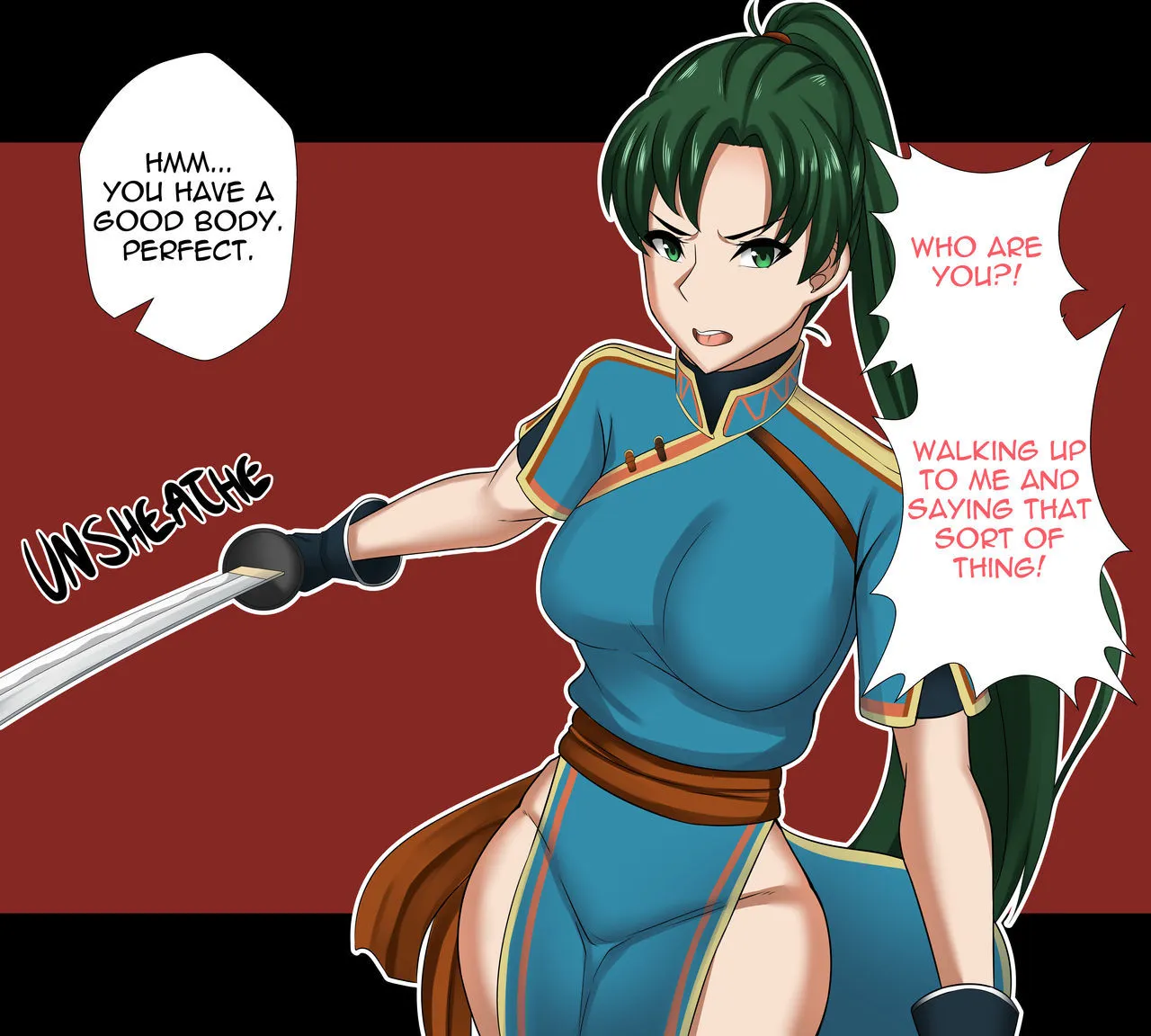 Bimbo Lyn porno comics