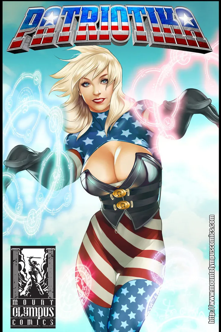Patriotika porno comics Cover