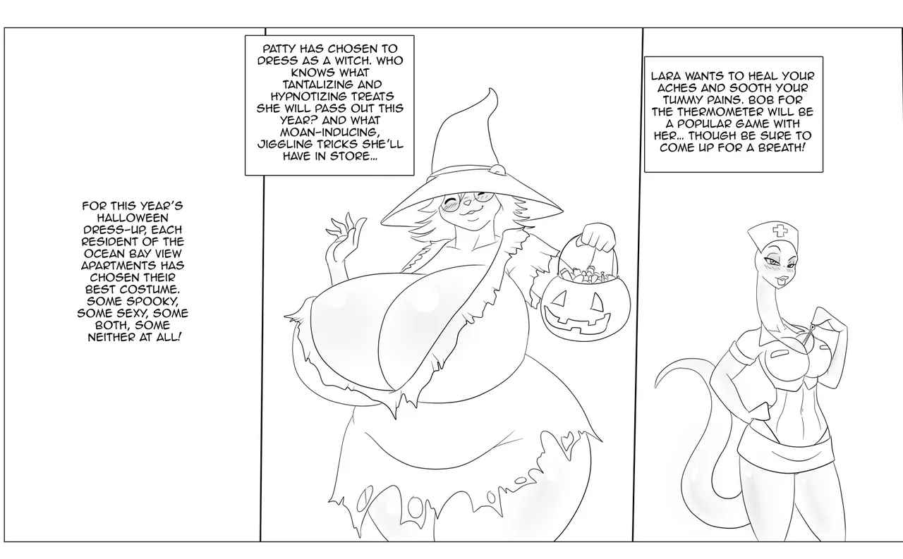 Halloween Spooktacular! 3 porno comics