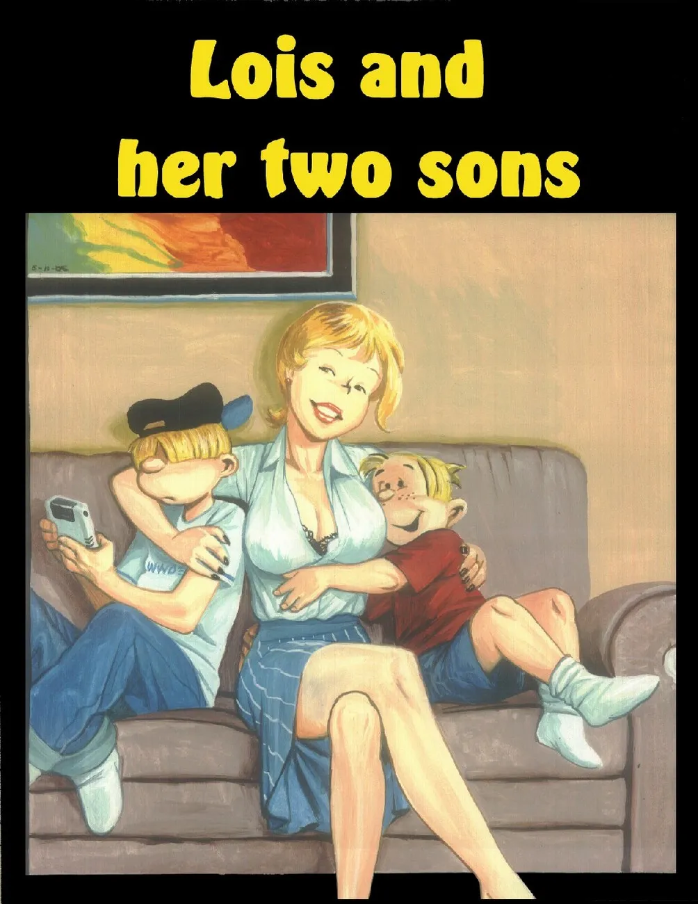 Lois And Her Two Sons porno comics