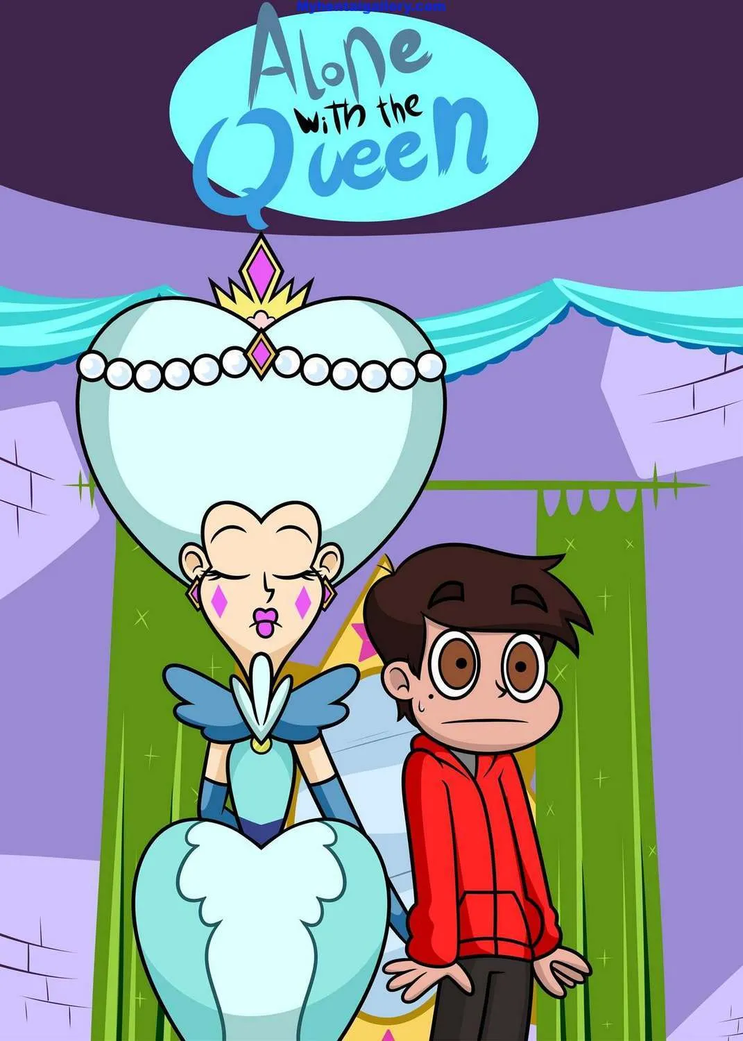 Alone With The Queen porno comics