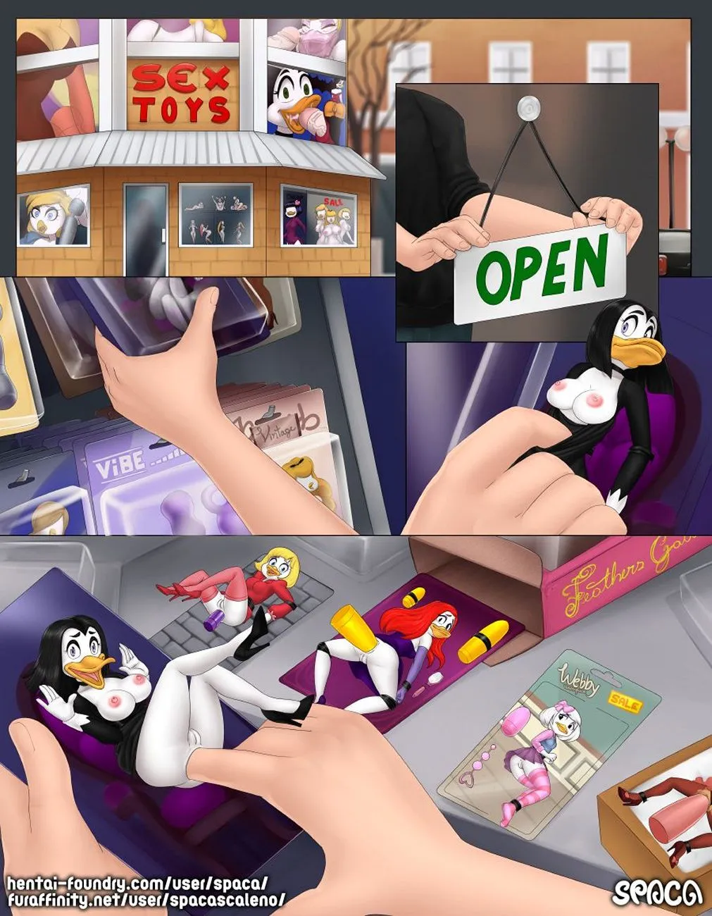 Doll Store porno comics