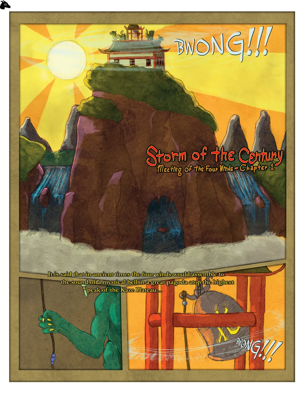 Storm Of The Century 1 - Meeting Of The Four Winds porno comics Cover