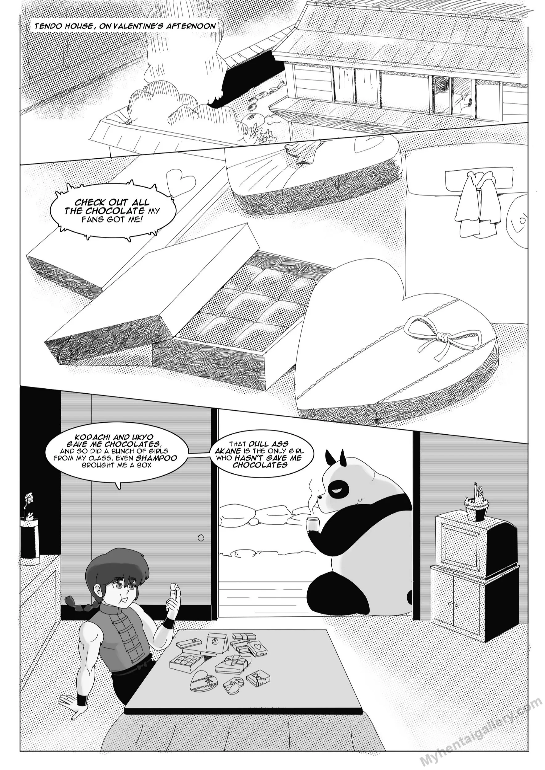 Valentine Hot Chocolate porno comics