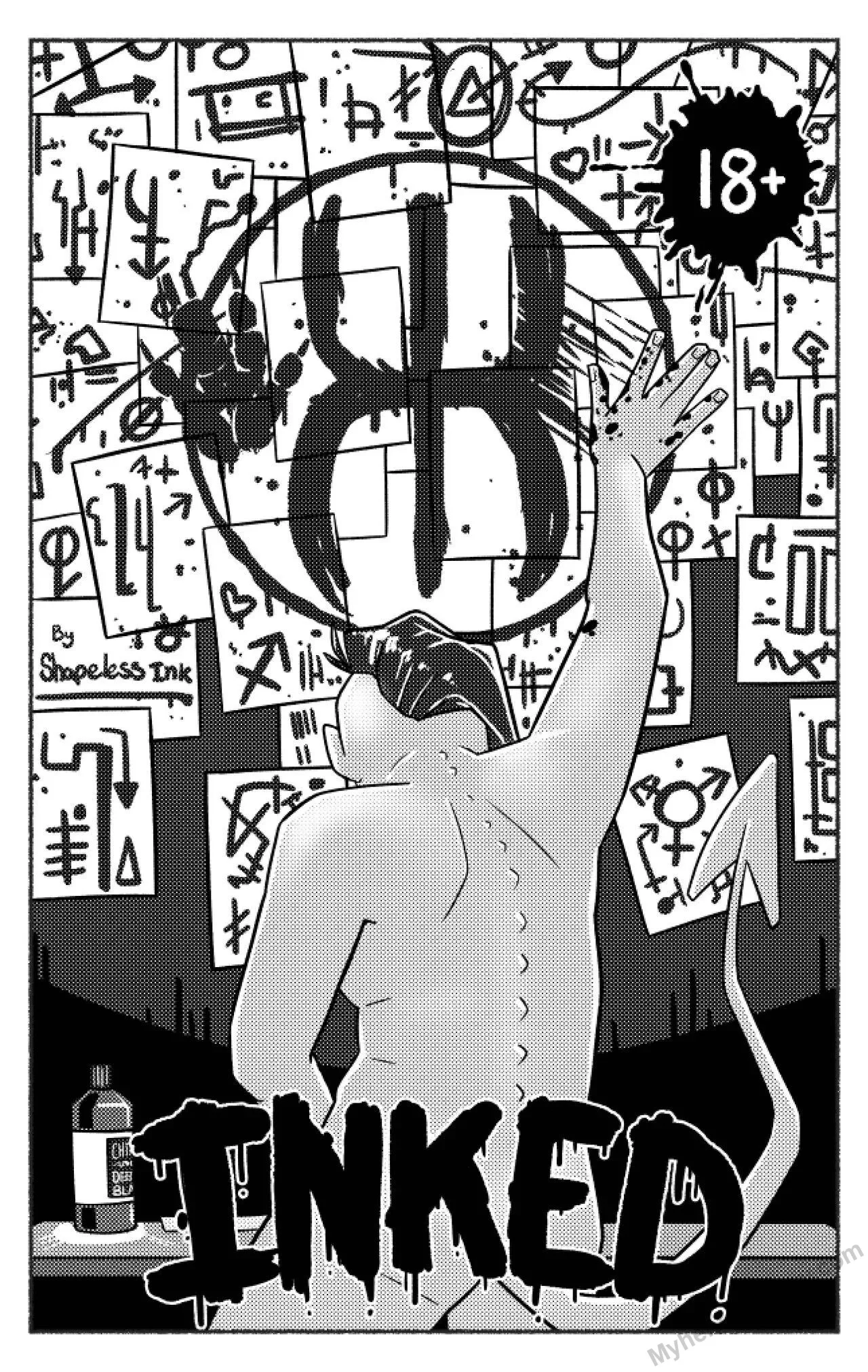 Inked porno comics Cover