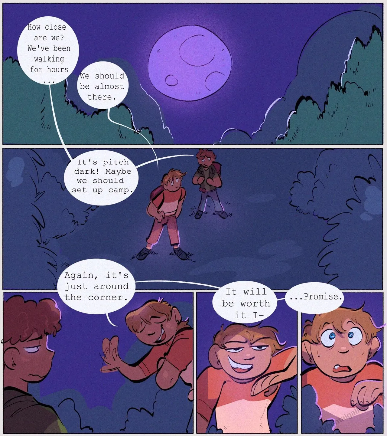 A Moonlit Surprise porno comics
