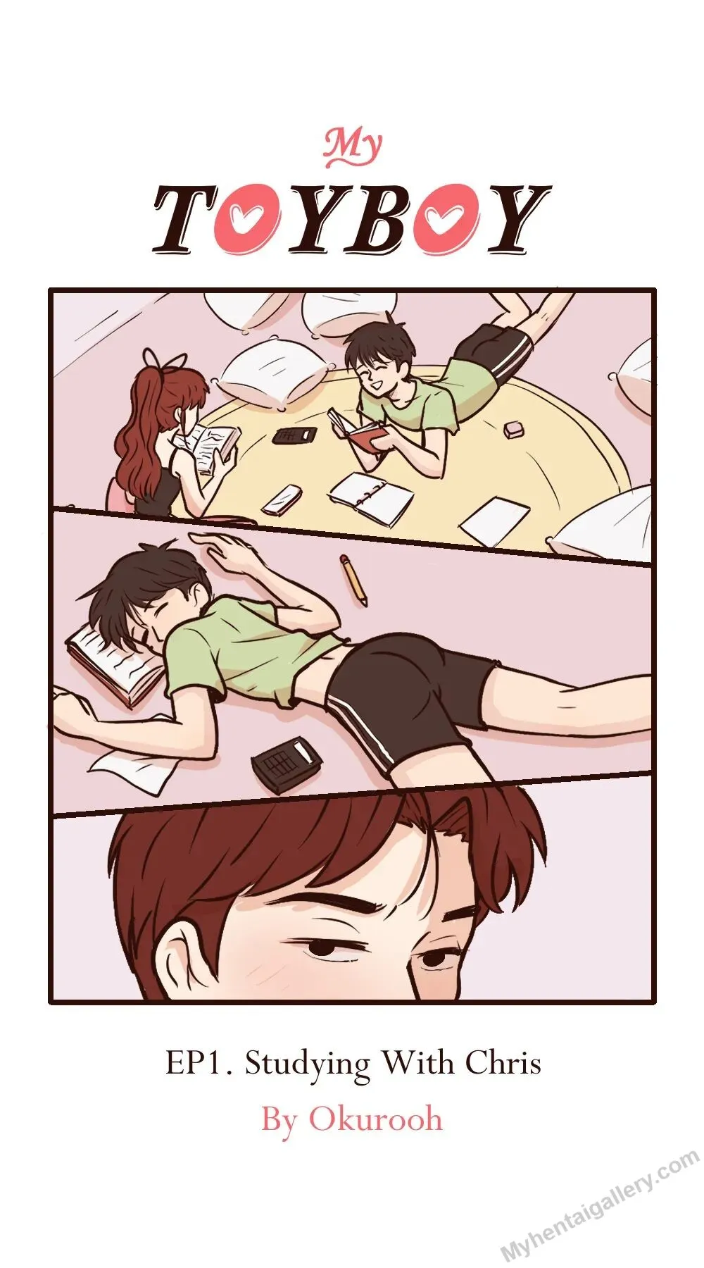 My Toyboy 1 - Studying With Chris porno comics Cover