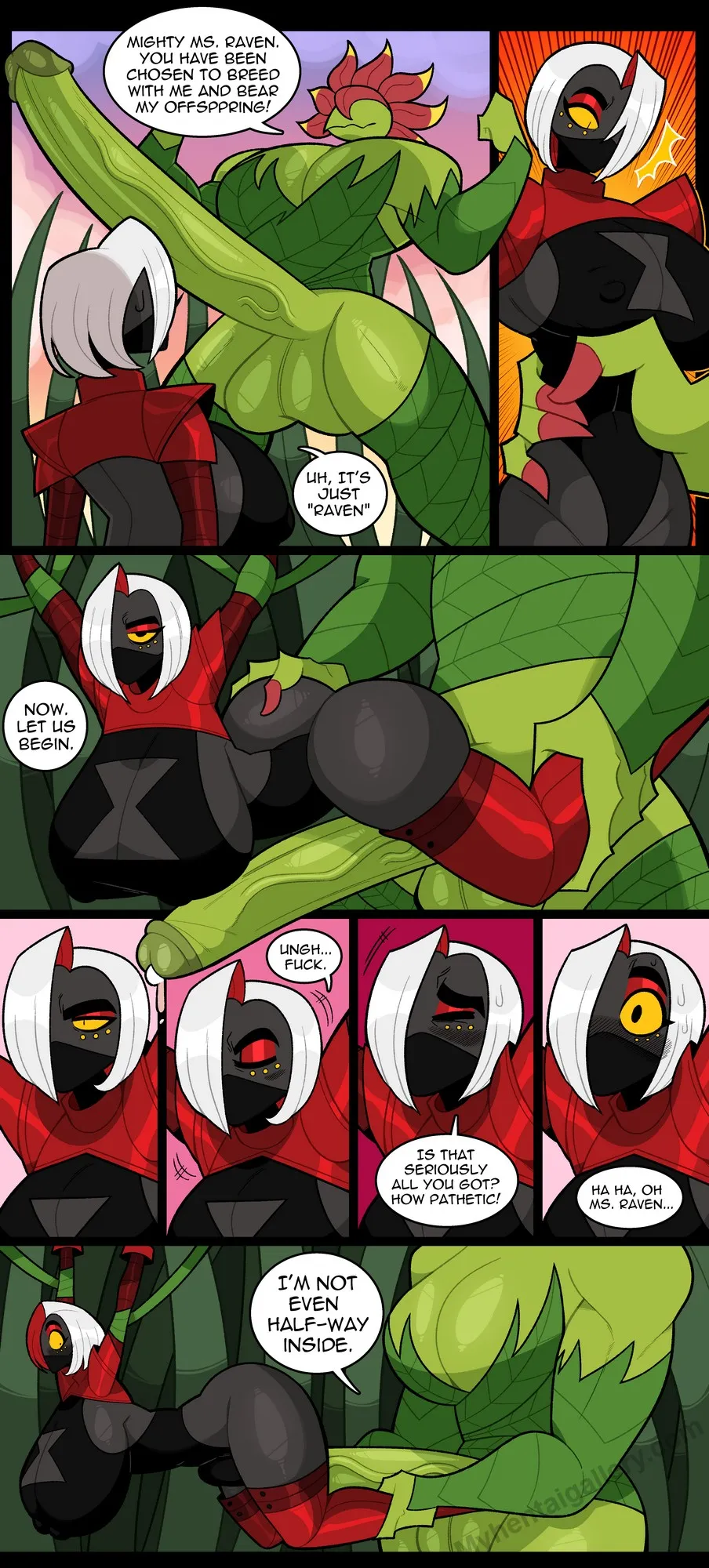 Spider And Plant porno comics