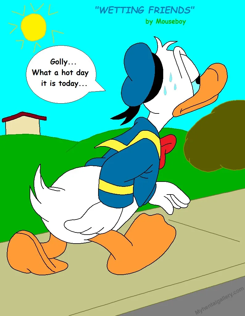 Wetting Friends porno comics