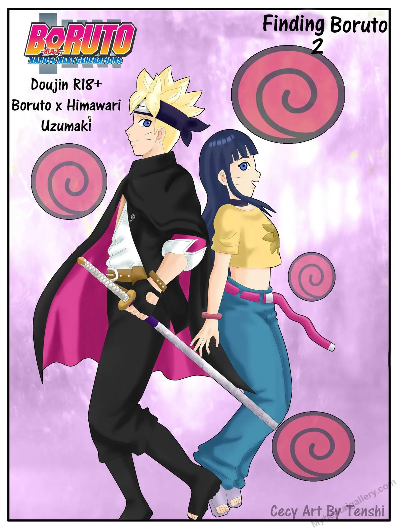Finding Boruto 2 porno comics Cover