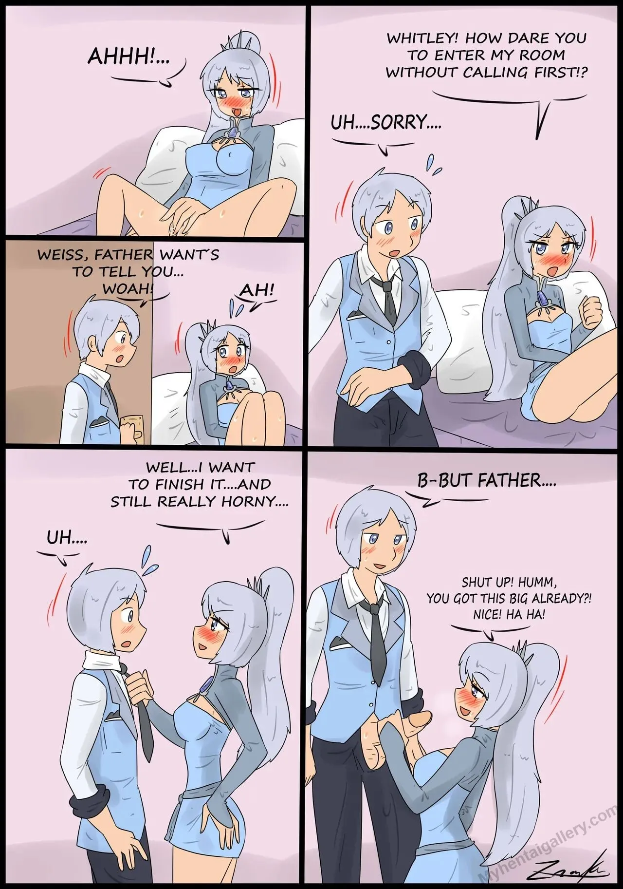 Call First - Sister Lessons 1 porno comics Cover