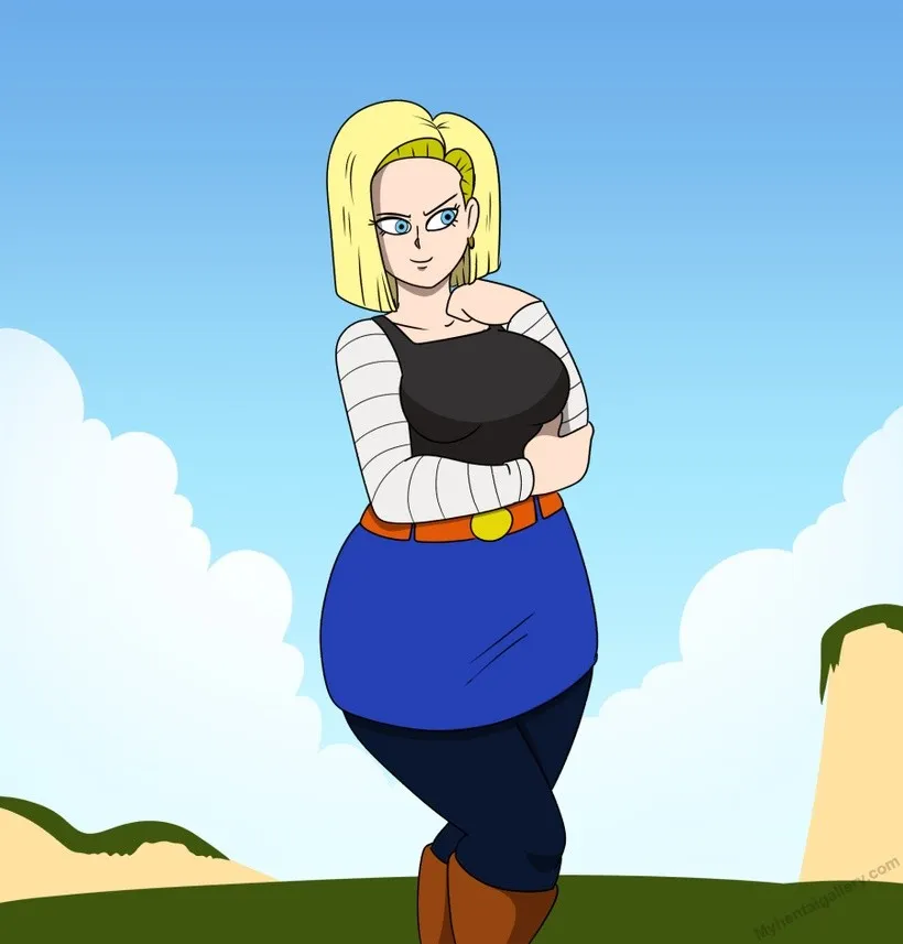 New Year's Toast - Android 18 porno comics Cover
