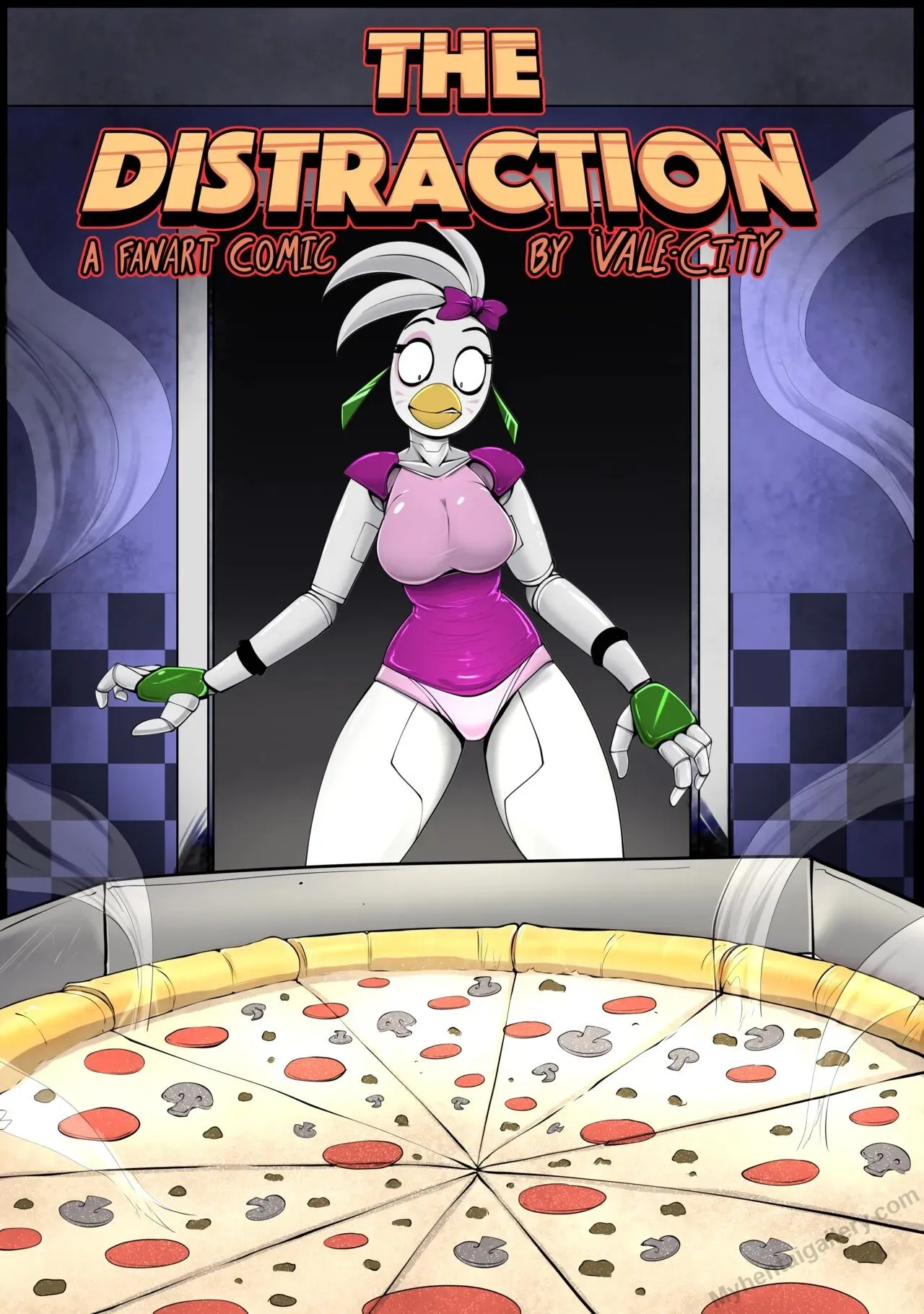 The Distraction porno comics Cover