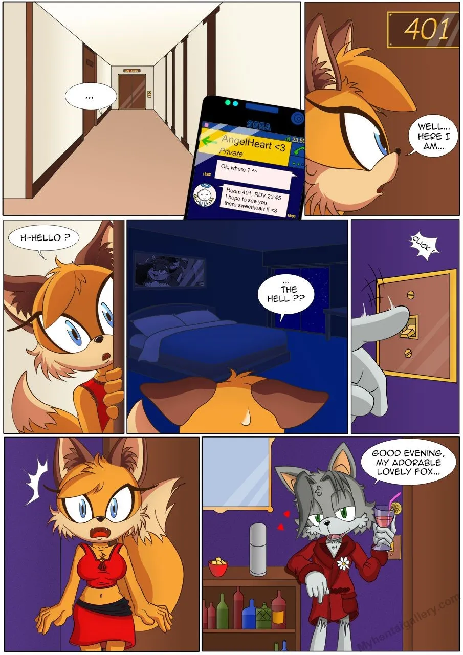 Room 401 porno comics Cover