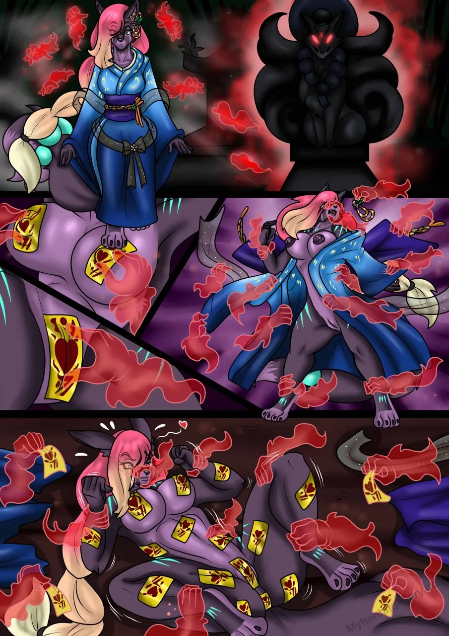 Temple Exorcism porno comics Cover