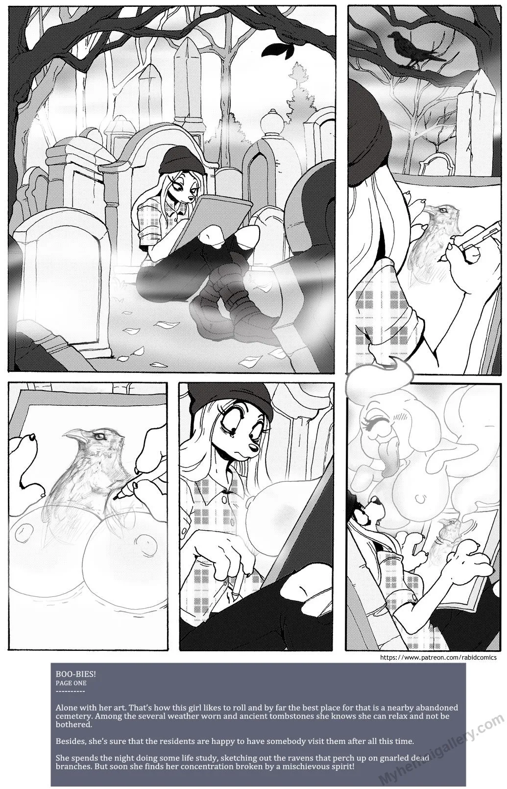 BOO-Bies! porno comics Cover