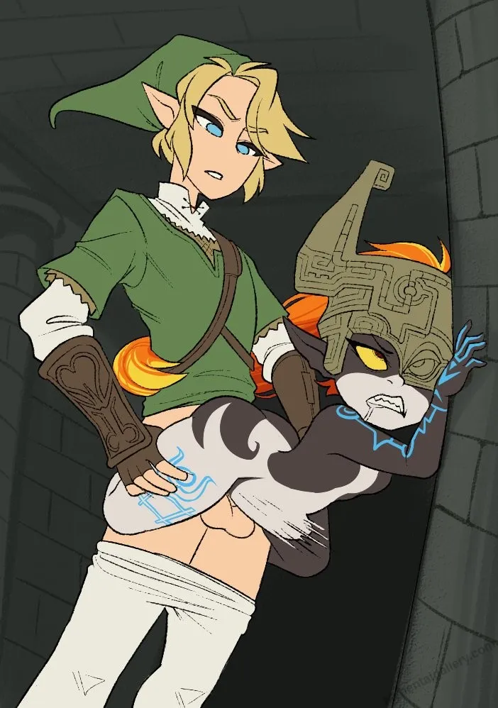 Filling Midna porno comics Cover