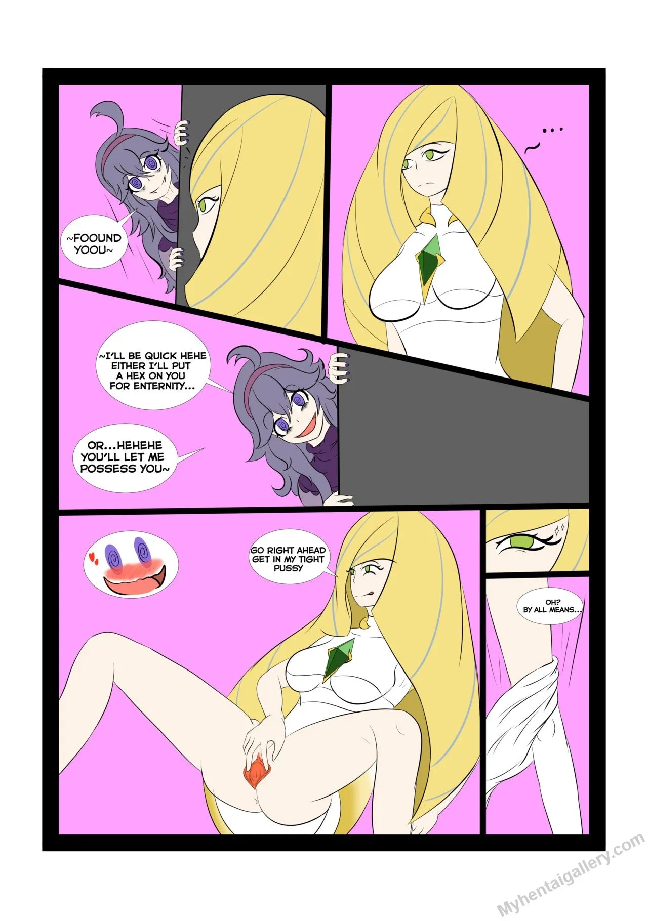 Hex Possess porno comics