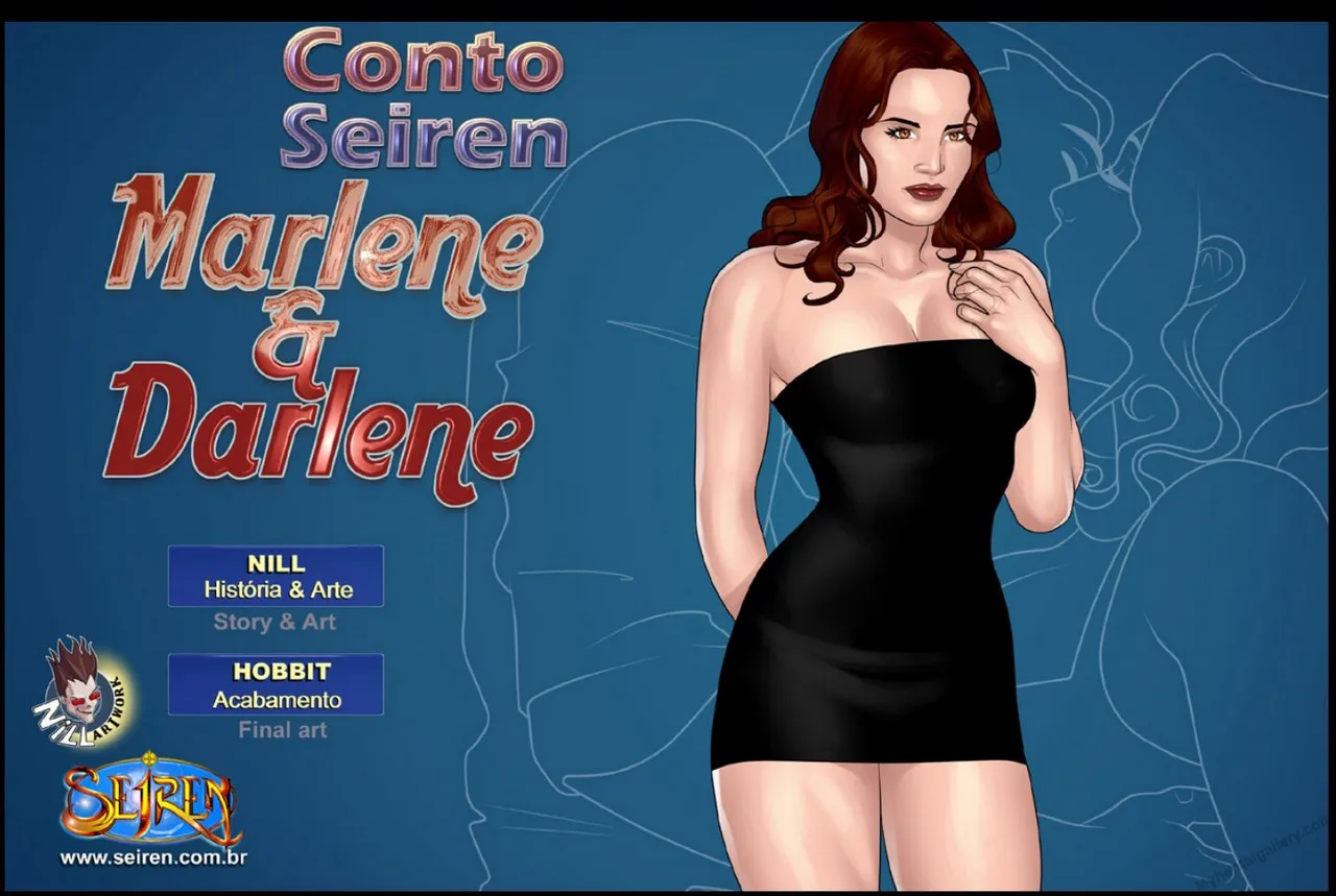 Marlene & Darlene porno comics Cover