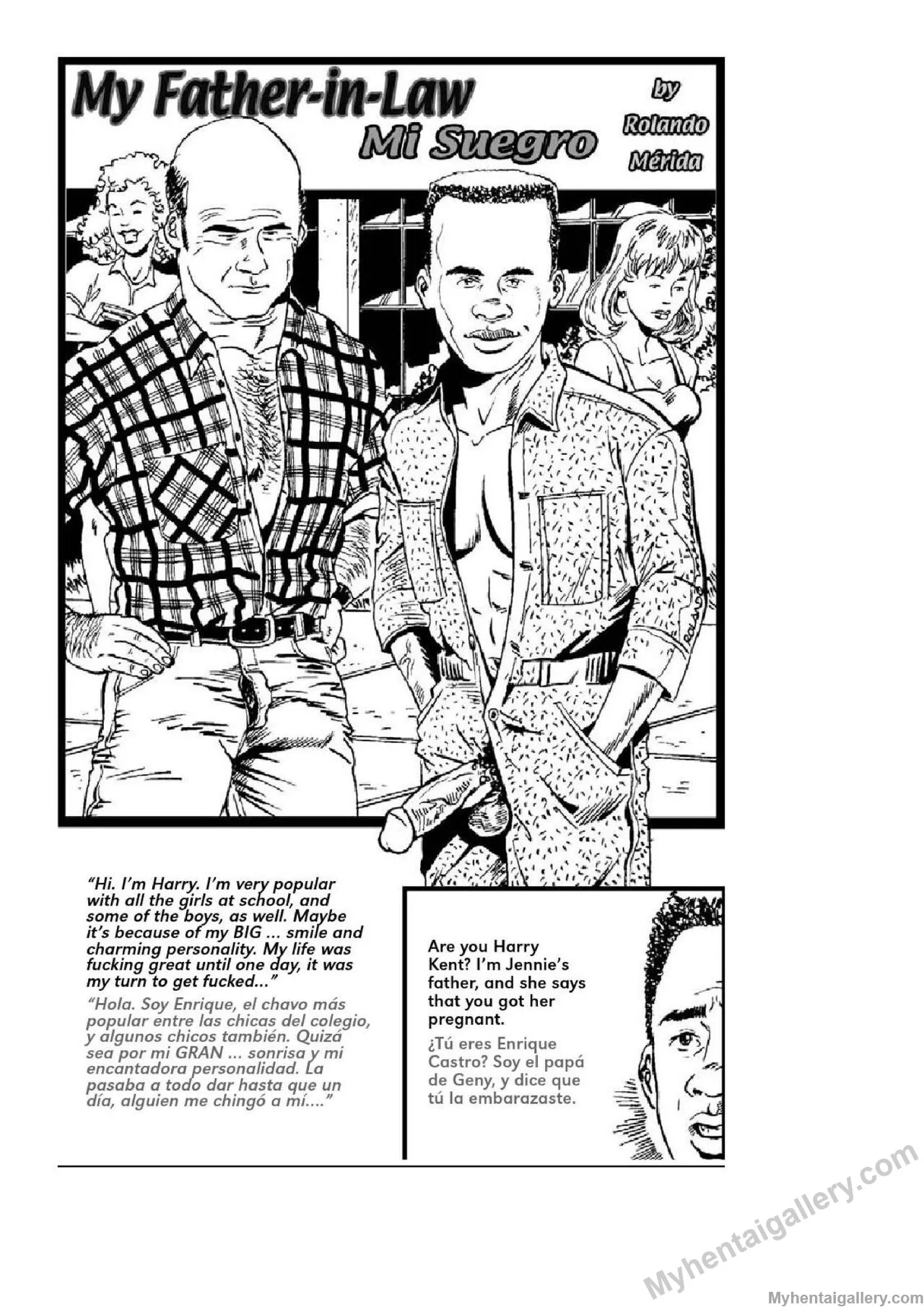 My Father-In-Law 1 porno comics Cover